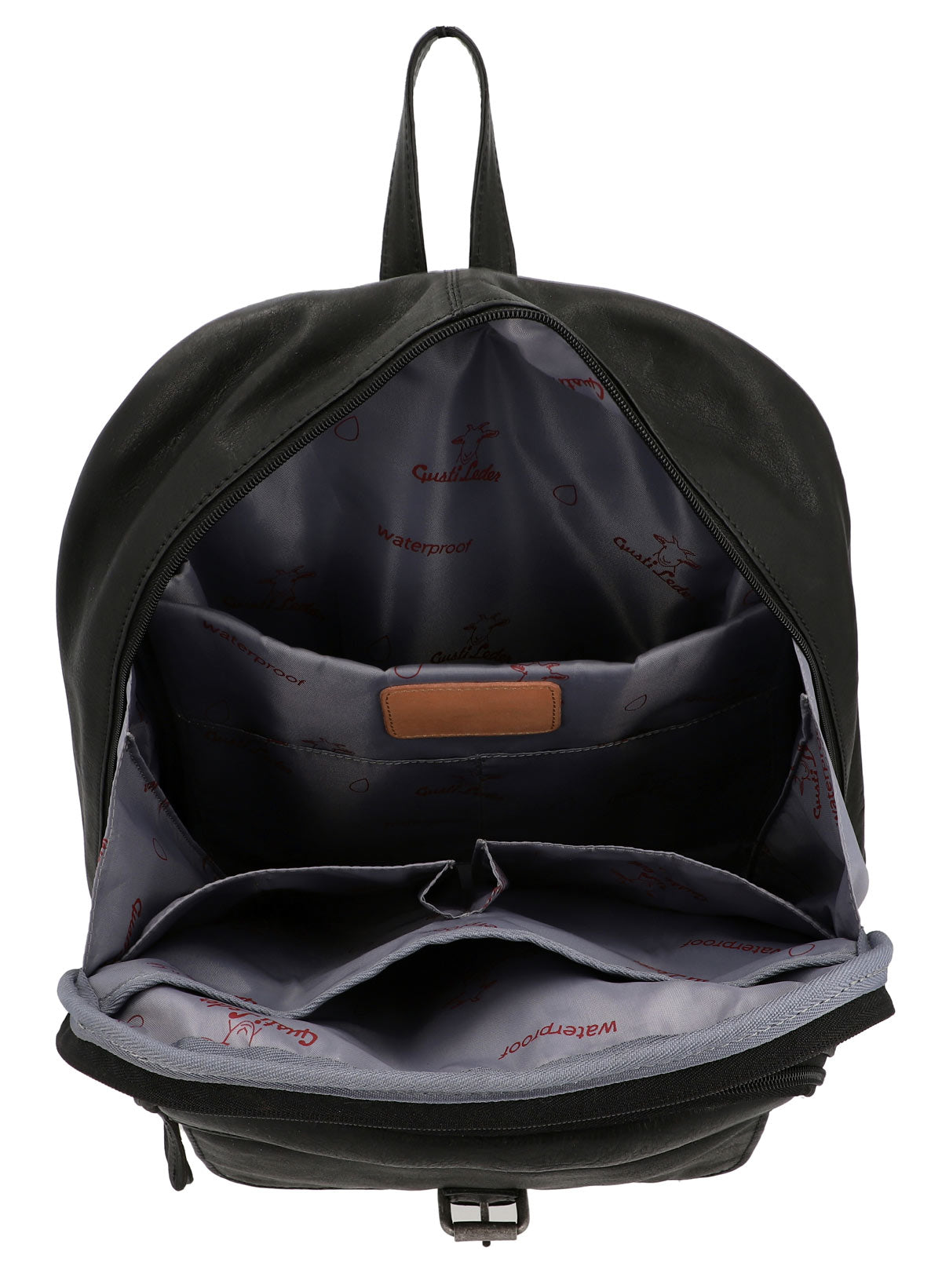 gusti-leder-niki-outlet-rucksack-lederrucksack-aus-pflanzlich-gegerbtem-rindsled image 6