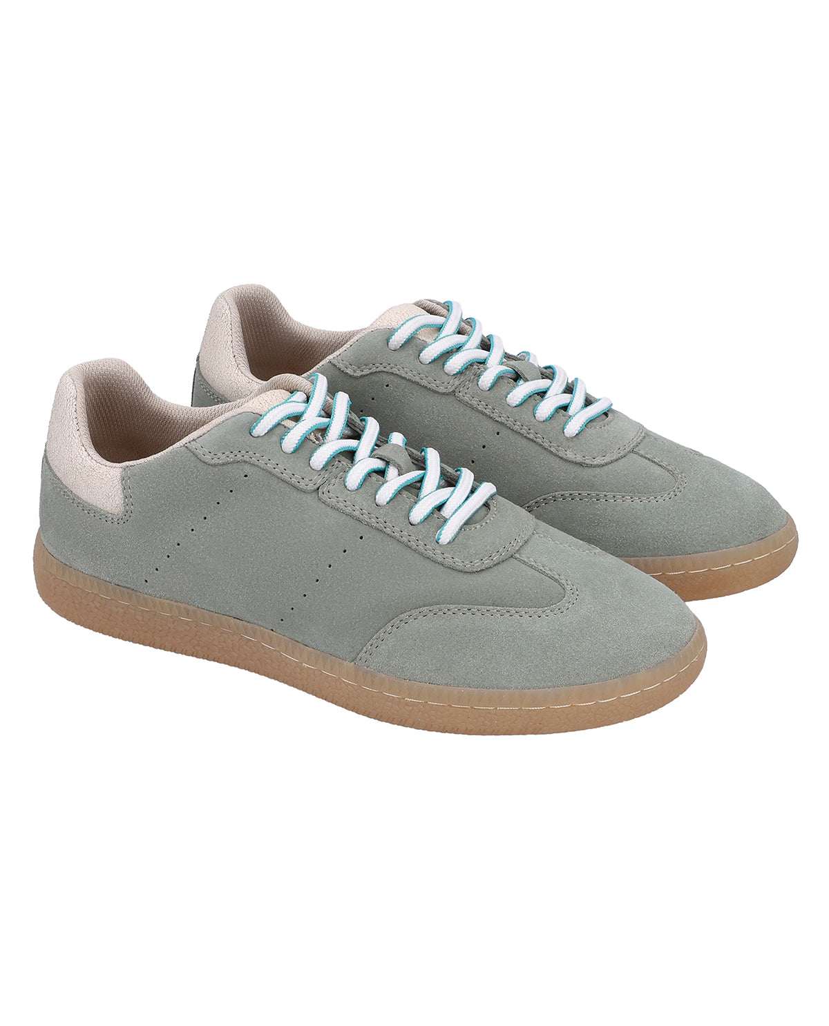 gusti-leder-colleen-sneaker-damen-aus-veloursleder-in-gr-n image 2