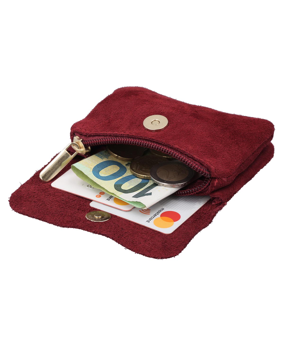 gusti-leder-maite-aufbewahrungstasche-leder-velours-mit-druckknopf image 3