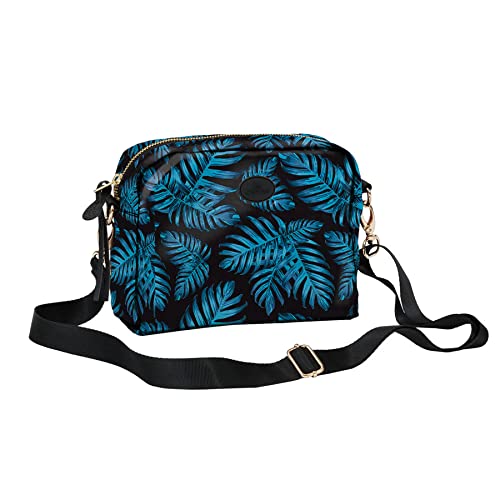 cedon-philodendron-blue-shopper-faltbare-einkaufstasche-handgep-ck image 7