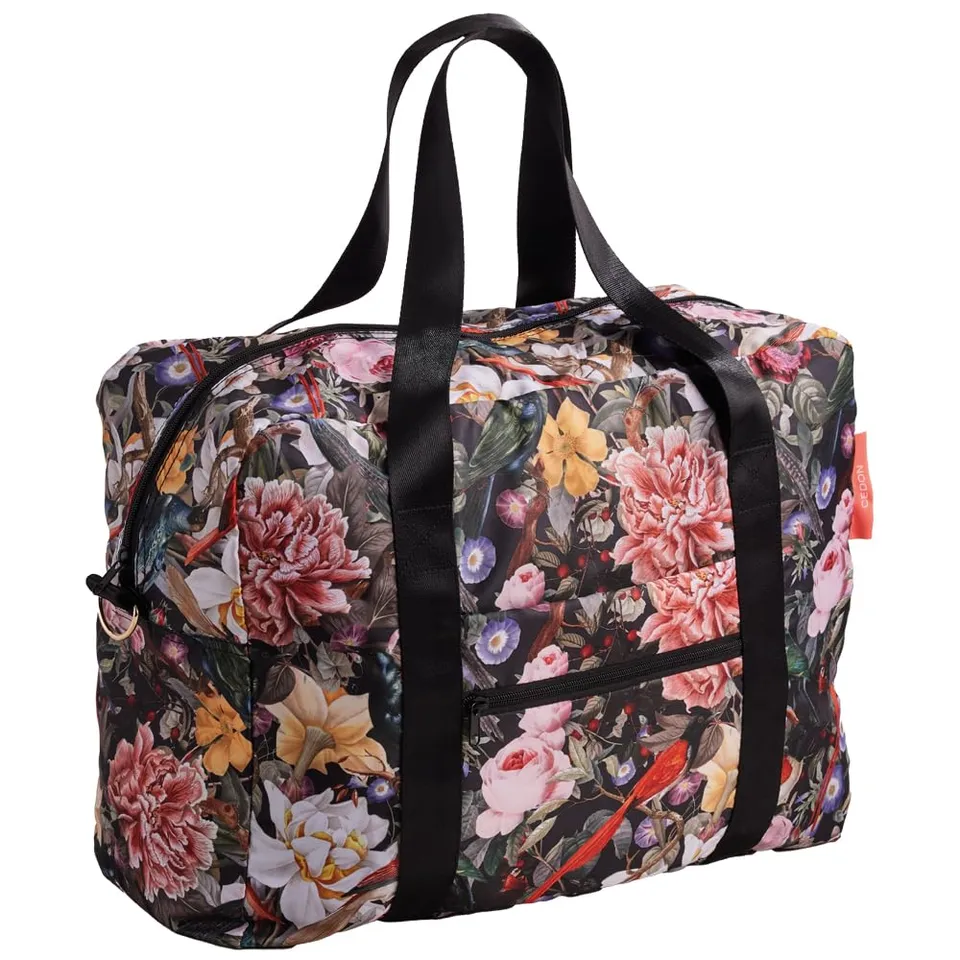 cedon-easy-travel-bag-red-birdies-faltbare-reisetasche image 1