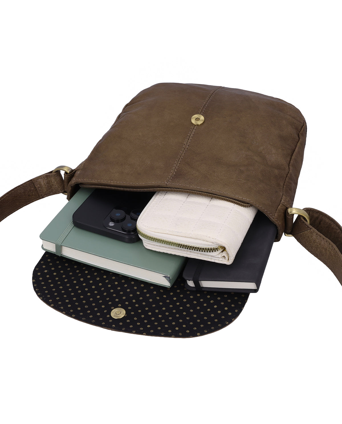 gusti-leder-benja-mini-handtasche-damen-echtleder-mit-verstellbarem-schulterriem image 3