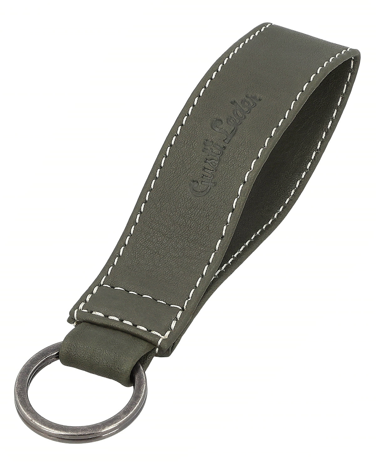 gusti-leder-nika-schl-sselanh-nger-aus-leder-mit-metallring image 2