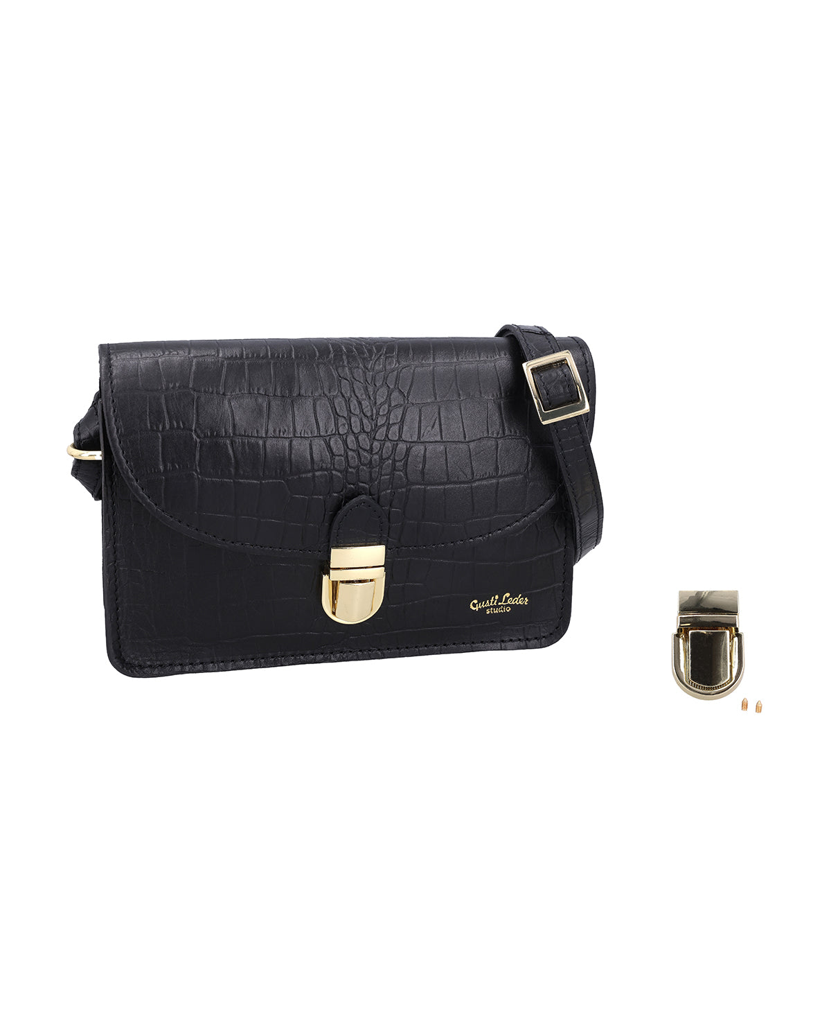 gusti-leder-snap-lock-metall-schlie-e-ersatzteil-f-r-tasche-sandy image 1