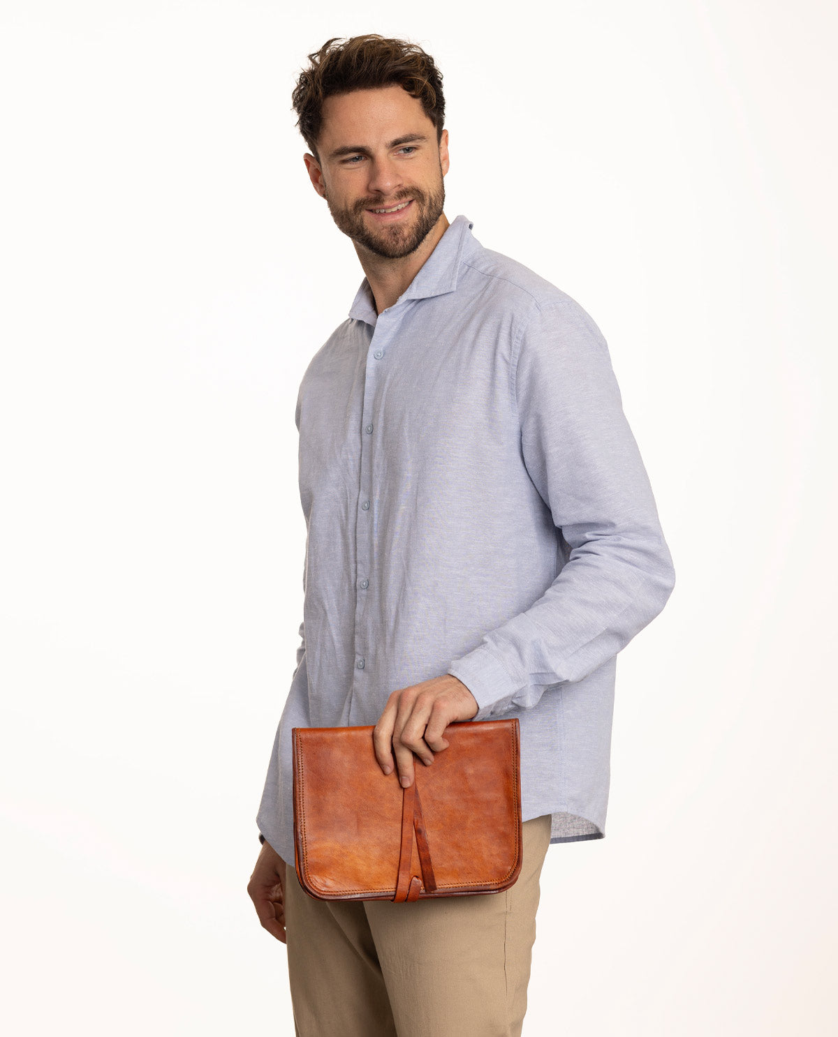 gusti-leder-chuck-laptoptasche-10-zoll-aus-ziegenleder image 4