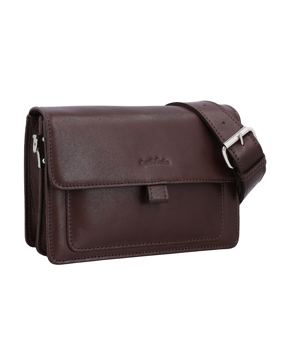 gusti-leder-bibi-umh-ngetasche-damen-dunkelbraun-mit-airtag-fach image 2