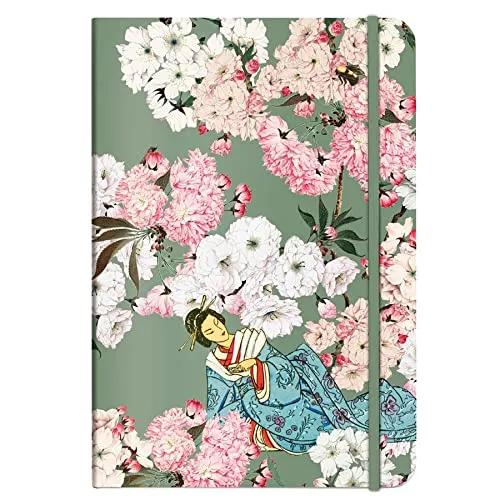 cedon-geisha-ruhend-notizbuch-a5-192-seiten-dotted-14-5-x-21-cm image 1