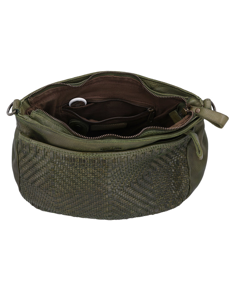 gusti-leder-ulla-handtasche-gro-gr-n-washed-leder-mit-airtag-fach image 3