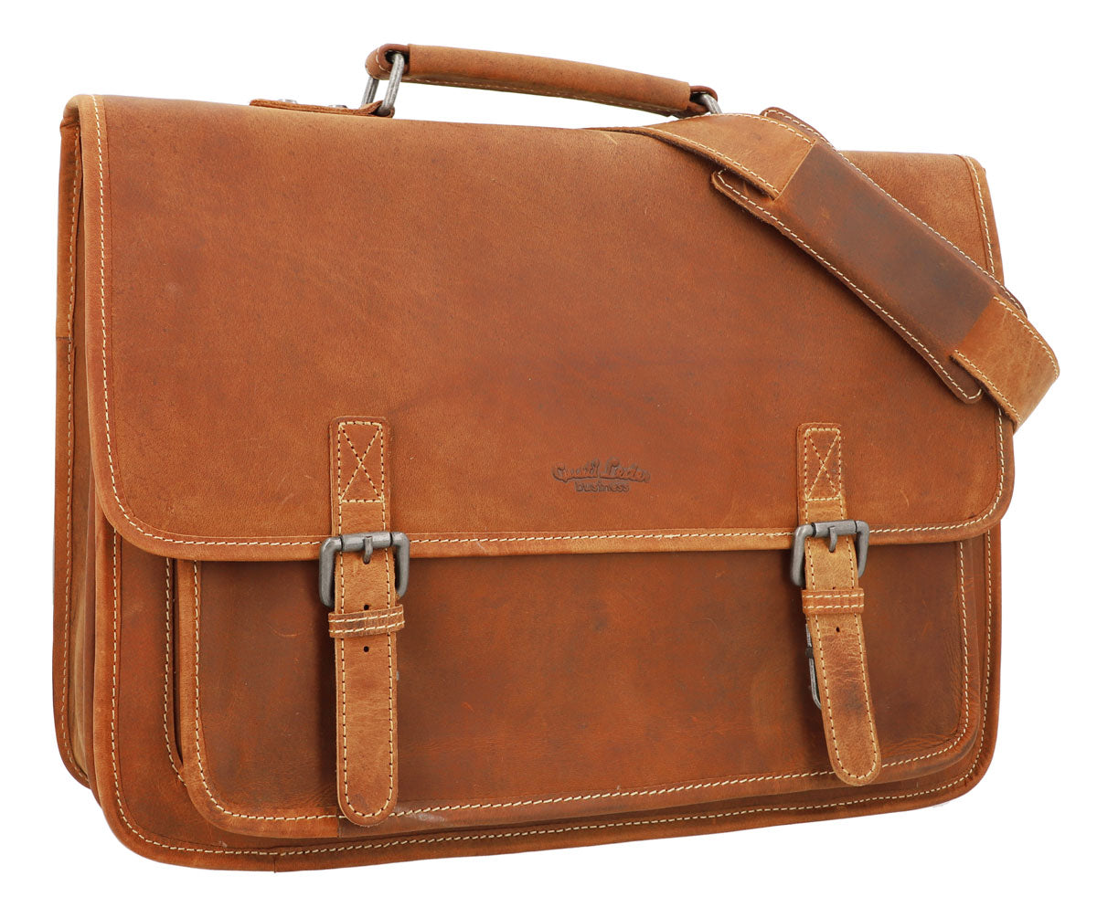 gusti-leder-outlet-umh-ngetasche-aktentasche-vintage-f-r-notebook-und-a4 image 2