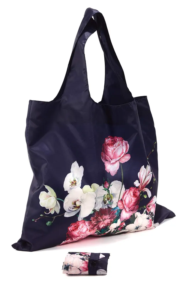 cedon-easy-bag-bouquet-rose-faltbarer-einkaufsbeutel-bis-20-kg image 1