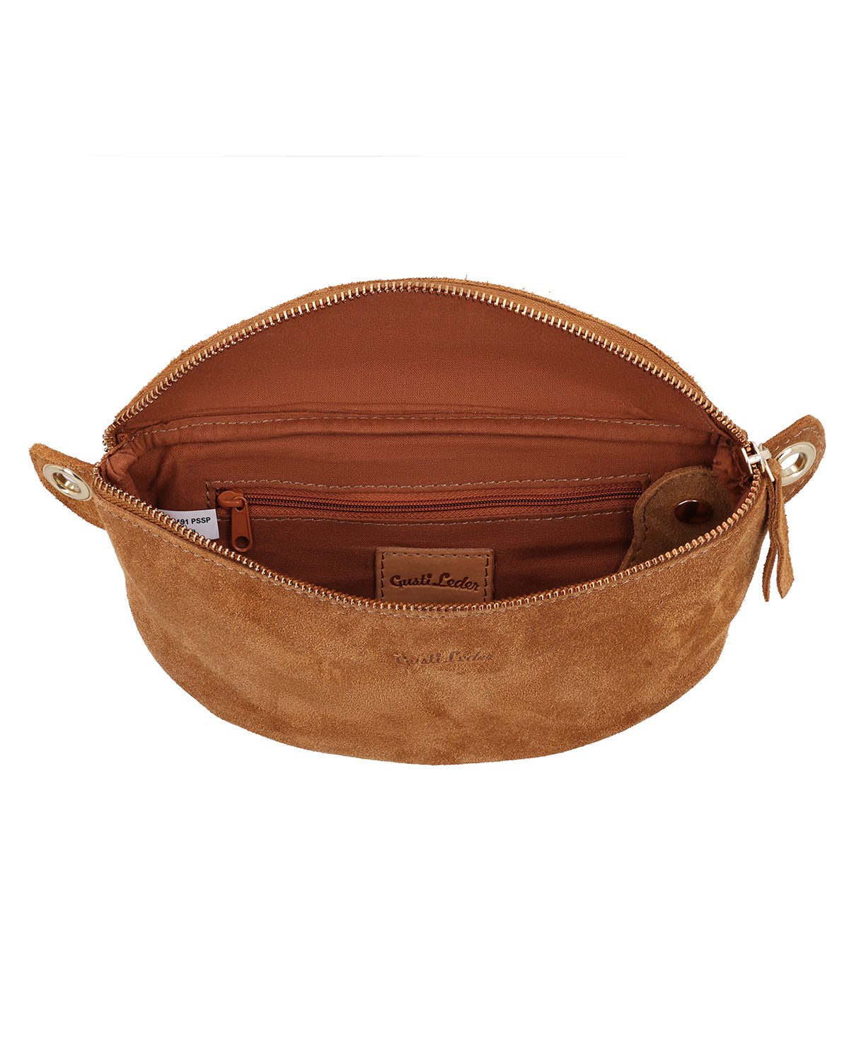 gusti-leder-rosamonde-bauchtasche-damen-braun-mit-airtag-fach image 5