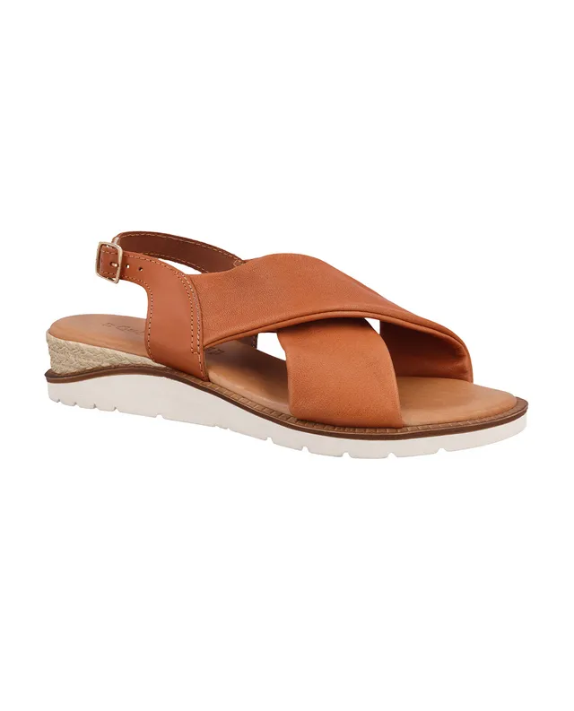 gusti-leder-wibke-damen-sandale-rindsleder-braun-verstellbar image 1