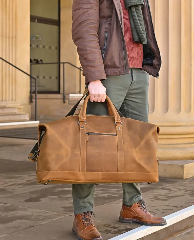 gusti-leder-fernando-reisetasche-weekender-aus-leder image 1