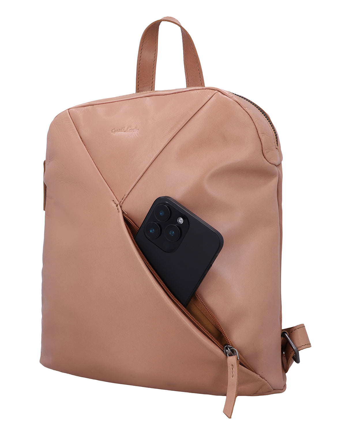 gusti-leder-sanna-rucksack-damen-beige-leder-mit-airtag-fach image 3