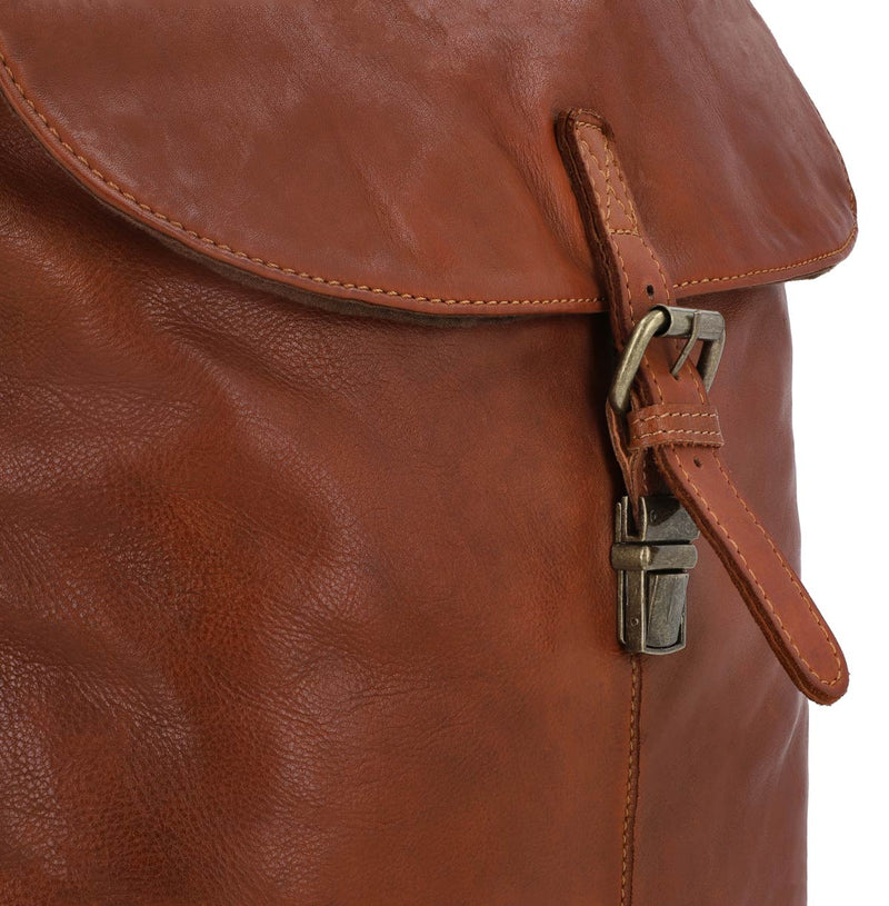gusti-leder-kieran-rucksack-mit-laptopfach-in-vollleder-optik image 2