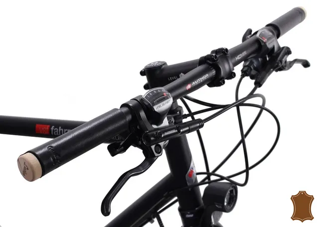 gusti-leder-albertus-g-fahrradgriffe-leder-vintage image 1