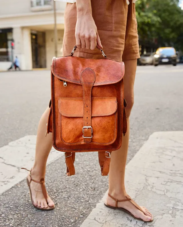 gusti-leder-eleanor-city-rucksack-boho-vintage image 1