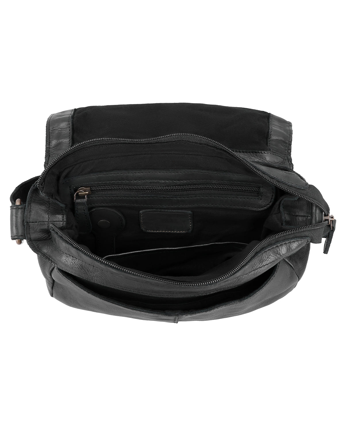 gusti-leder-aliya-geflochtene-lederhandtasche-damen-schwarz-crossbody image 4
