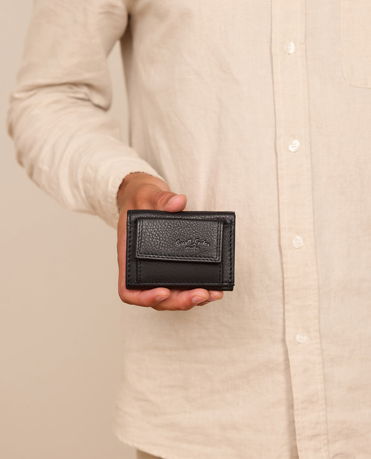 gusti-leder-ronald-geldb-rse-portemonnaie-leder-schwarz-mit-rfid-schutz image 1