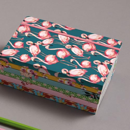 cedon-notizbuch-a5-pink-flamingo-gepunktetes-hardcover-192-seiten image 4
