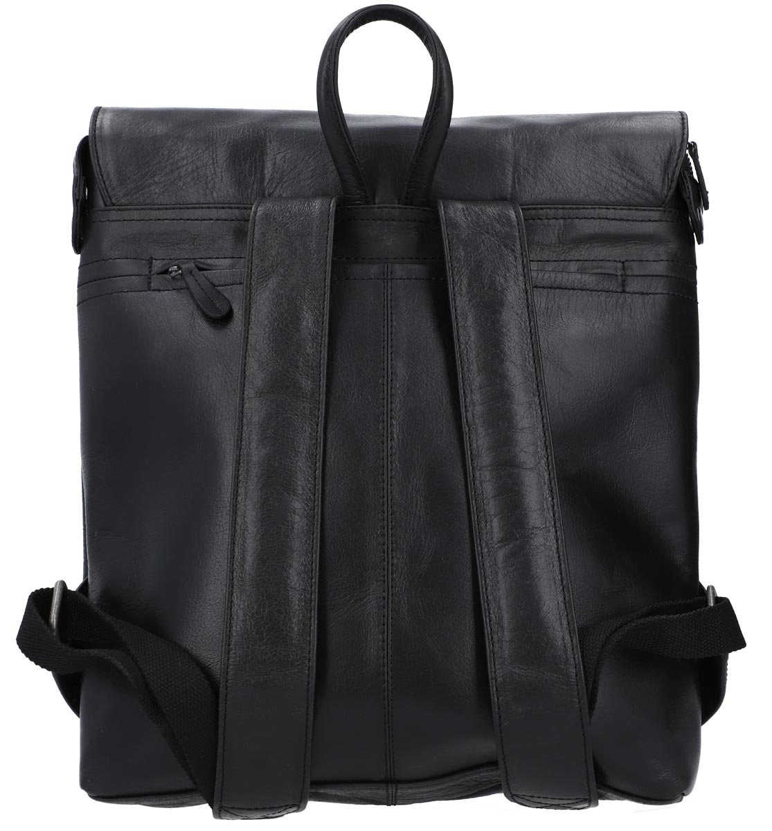 gusti-leder-kieran-city-rucksack-echtleder-outlet-schwarz-braun image 7