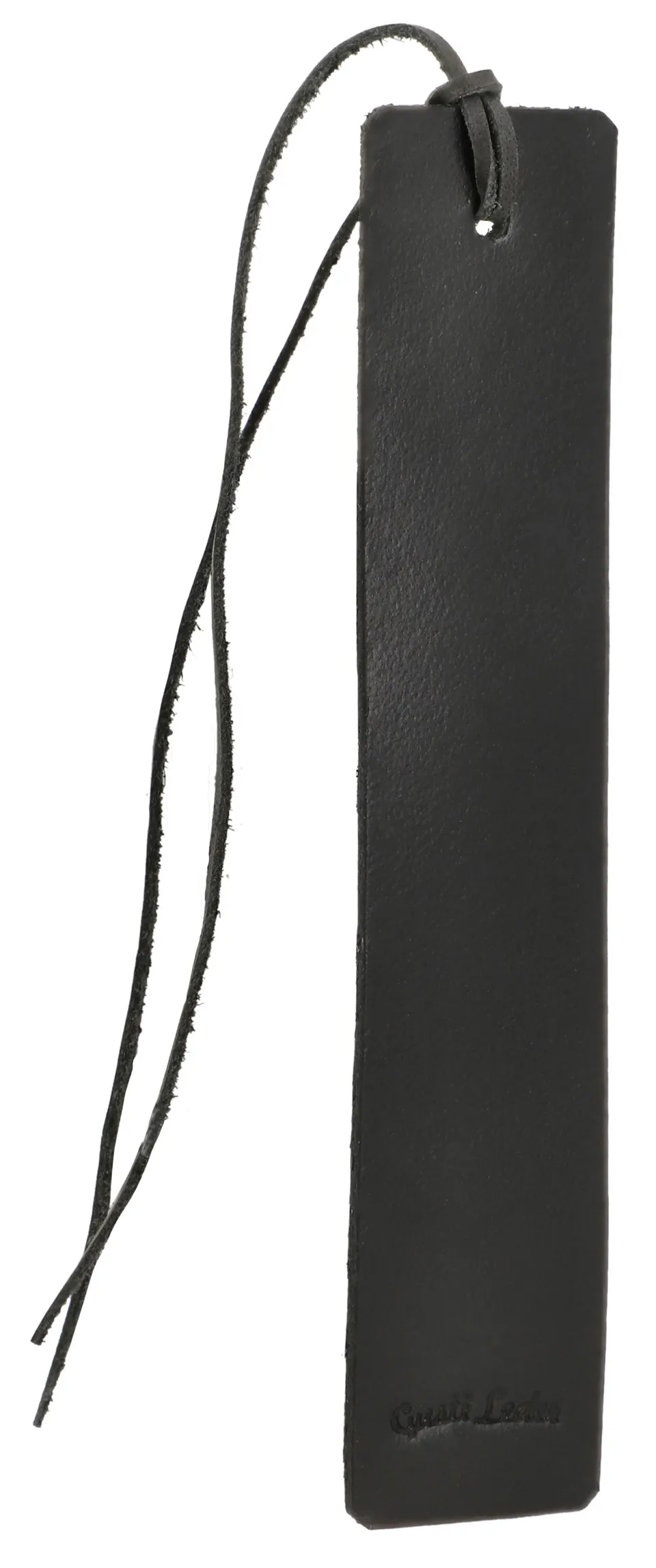 gusti-leder-cort-lesezeichen-aus-b-ffelleder-schwarz image 1