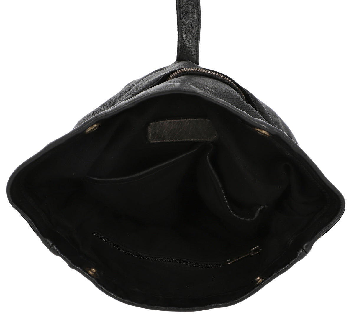 gusti-leder-umh-ngetasche-doppelverschluss-vintage-schwarz-leder-outlet image 5