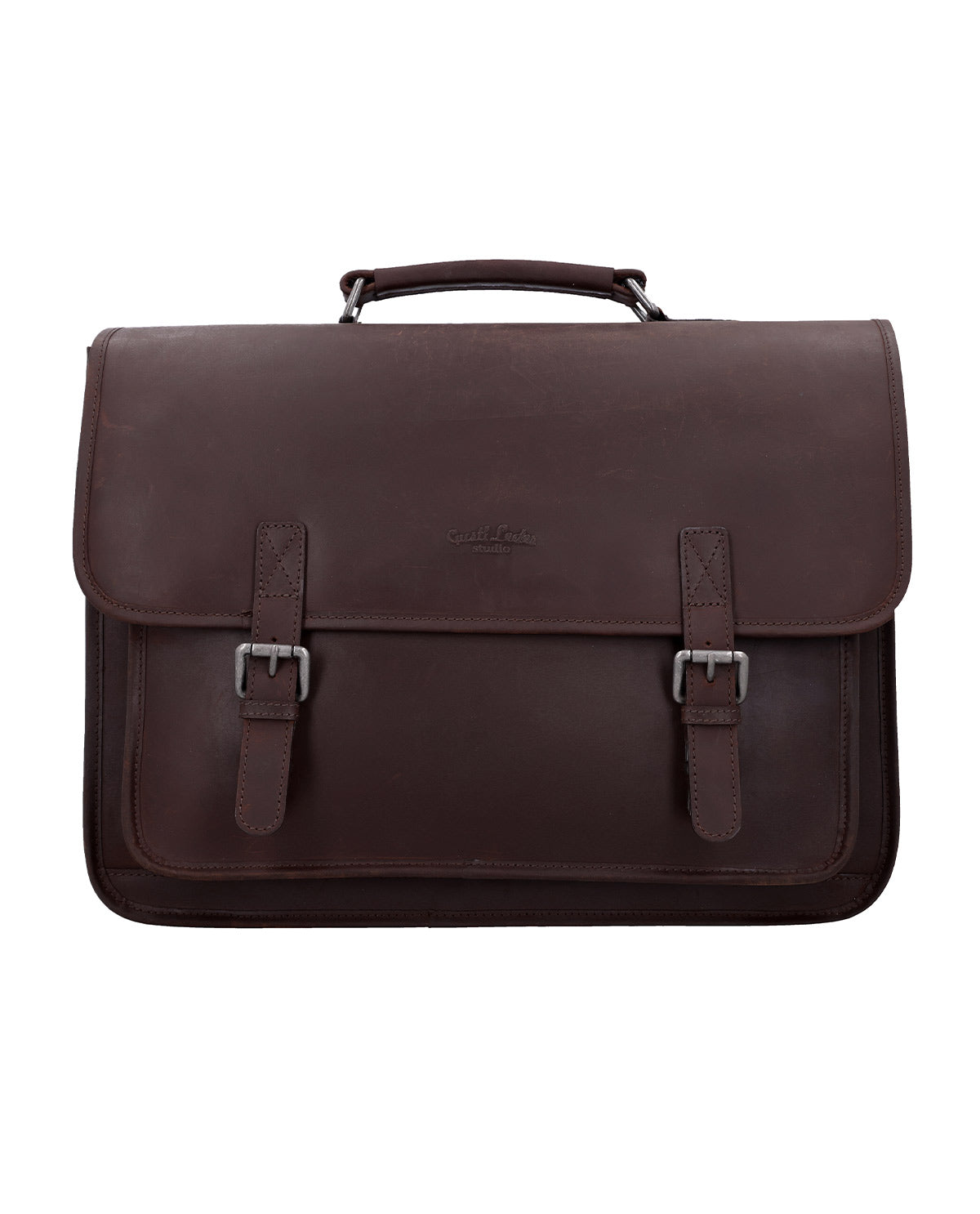 gusti-leder-elmar-aktentasche-aus-leder-umh-ngetasche-used-look-glattleder image 7