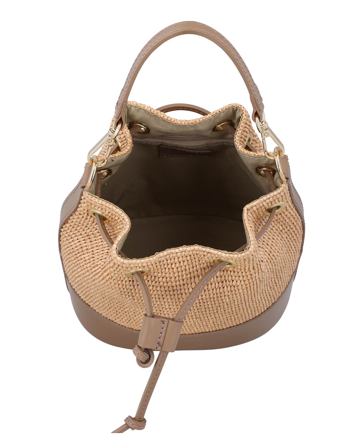 gusti-leder-nuria-beuteltasche-raffia-lederboden-natur image 4