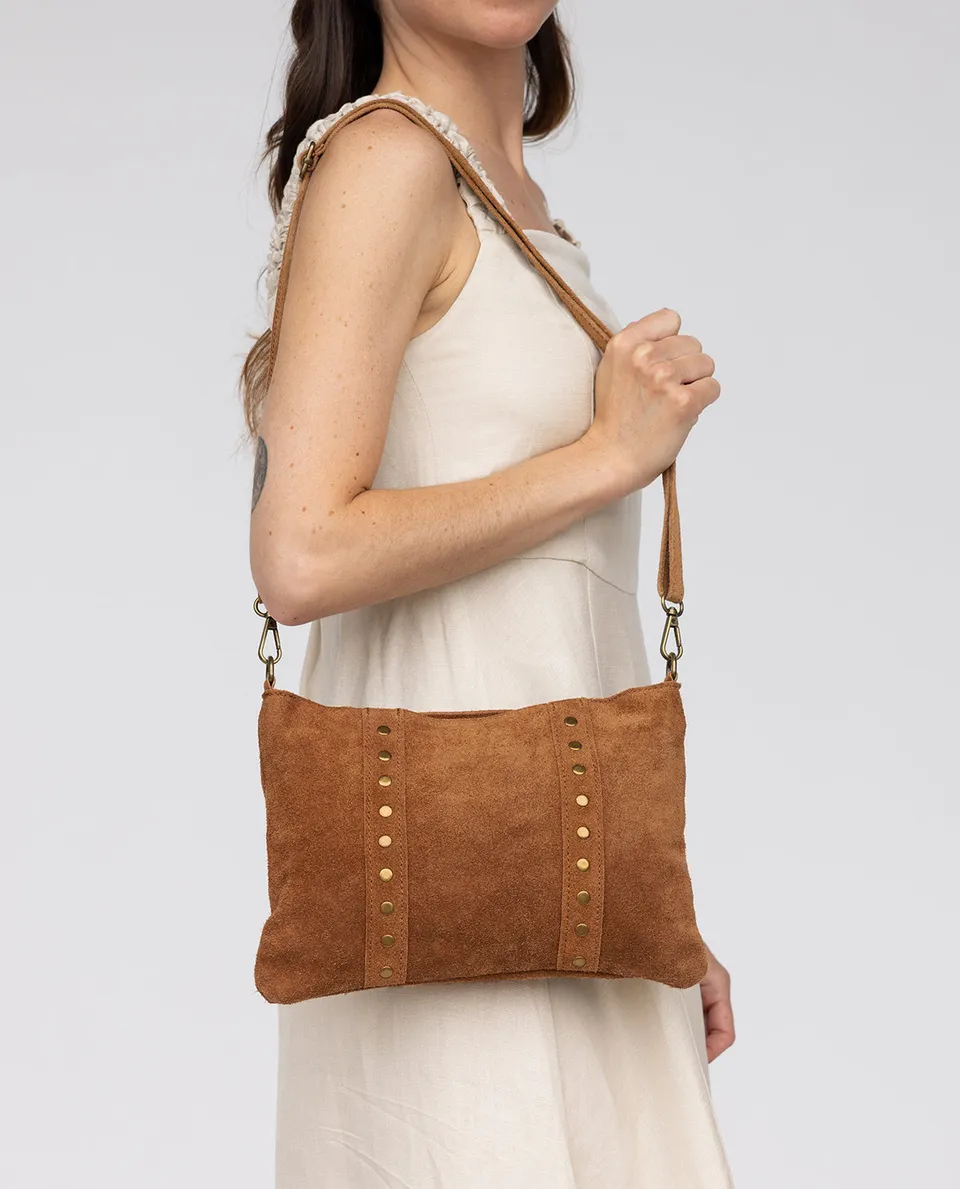gusti-leder-kirsti-kleine-leder-handtasche-braun-crossbody image 1