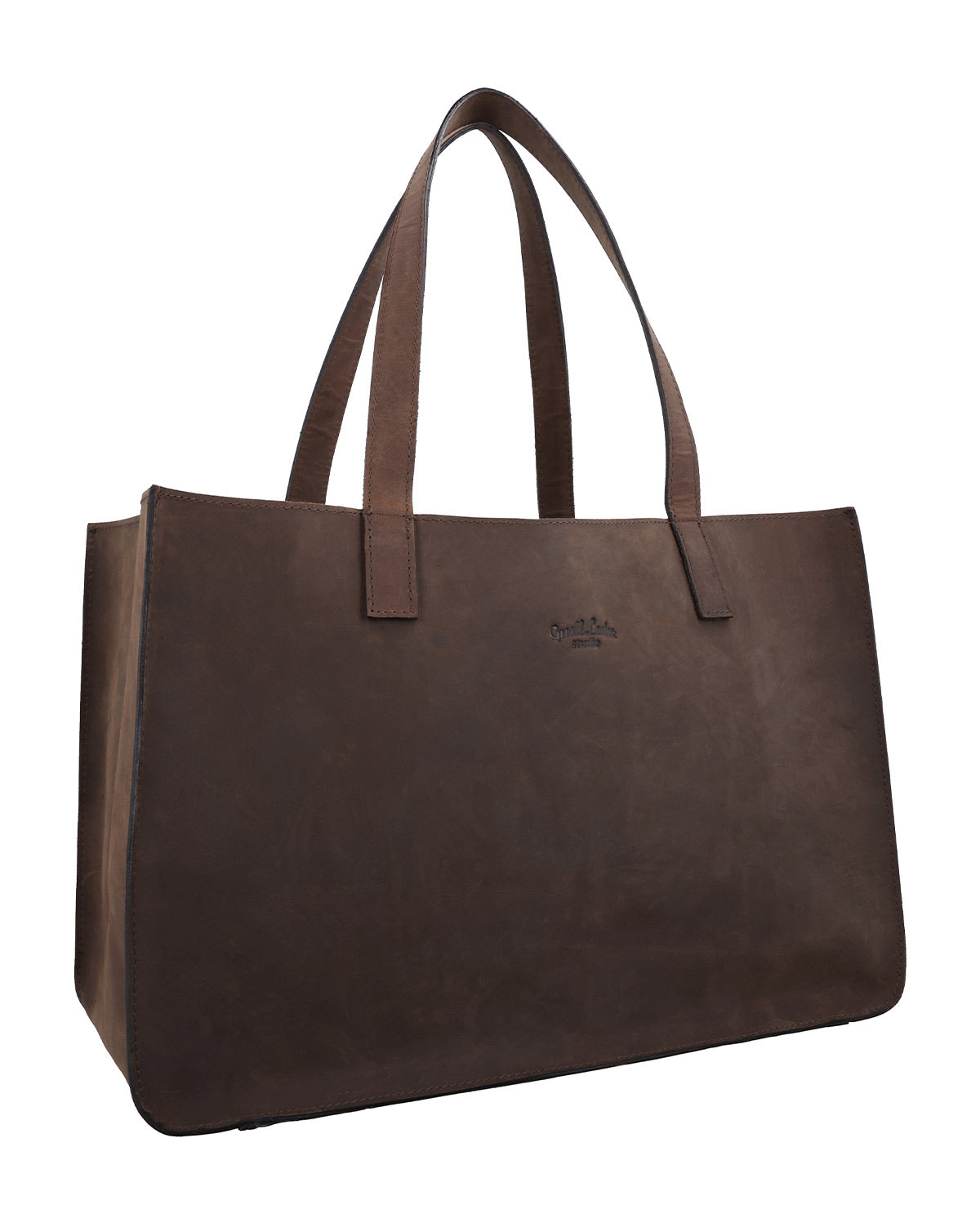 gusti-leder-agatha-shopper-handtasche-eckig image 2
