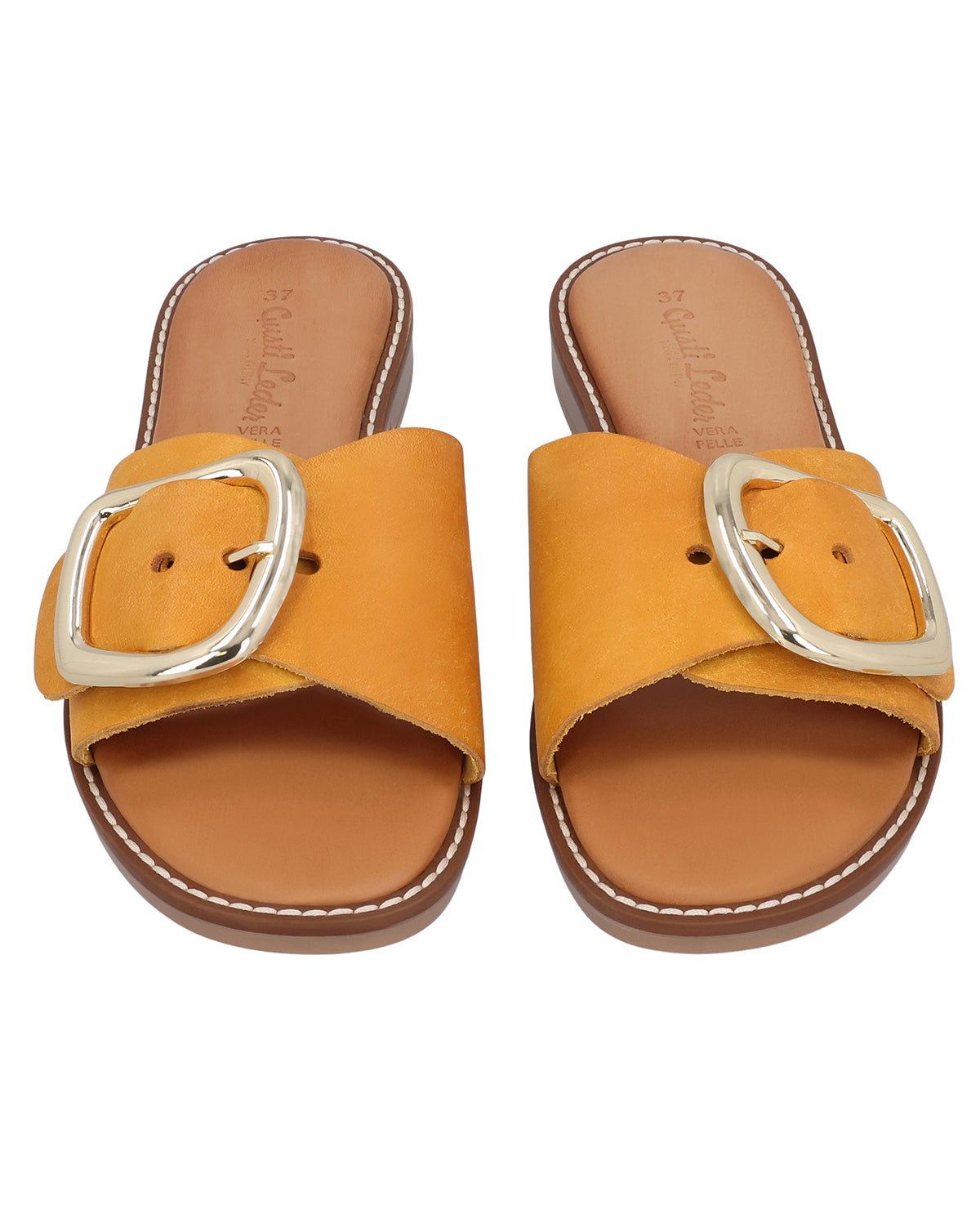 gusti-leder-studio-kassandra-damen-sandale-leder-gelb image 8