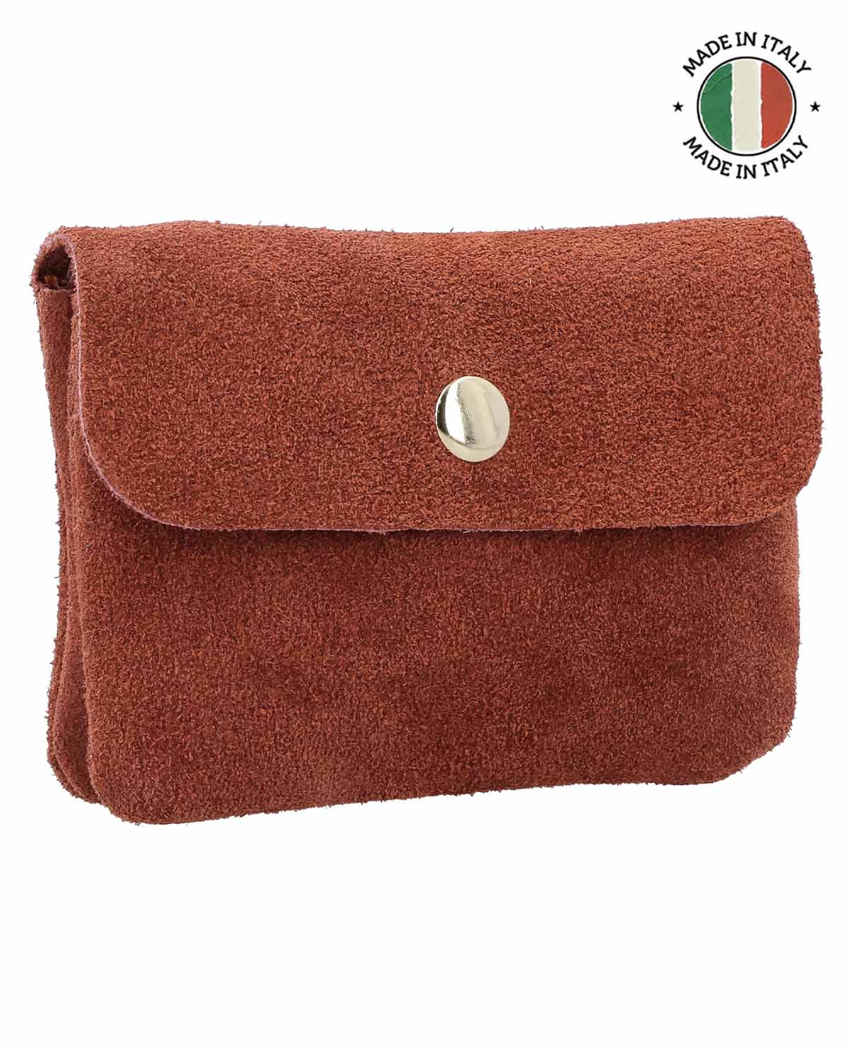 gusti-leder-maite-leder-aufbewahrungstasche-mit-velours-optik-und-druckknopf image 2
