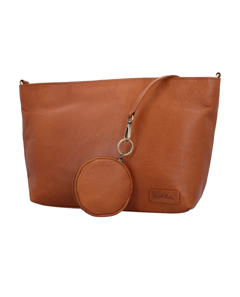 gusti-leder-alara-new-damen-handtasche-braun-mit-airtag-fach image 3