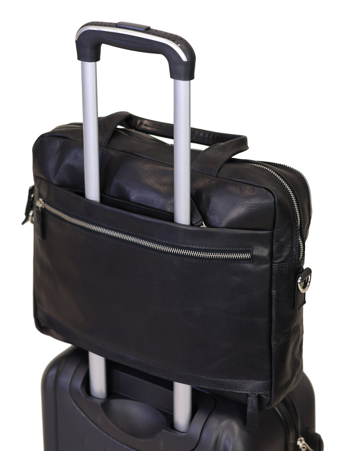 gusti-leder-aktentasche-outlet-aus-pflanzlich-gegerbtem-leder-in-schwarz-busines image 8