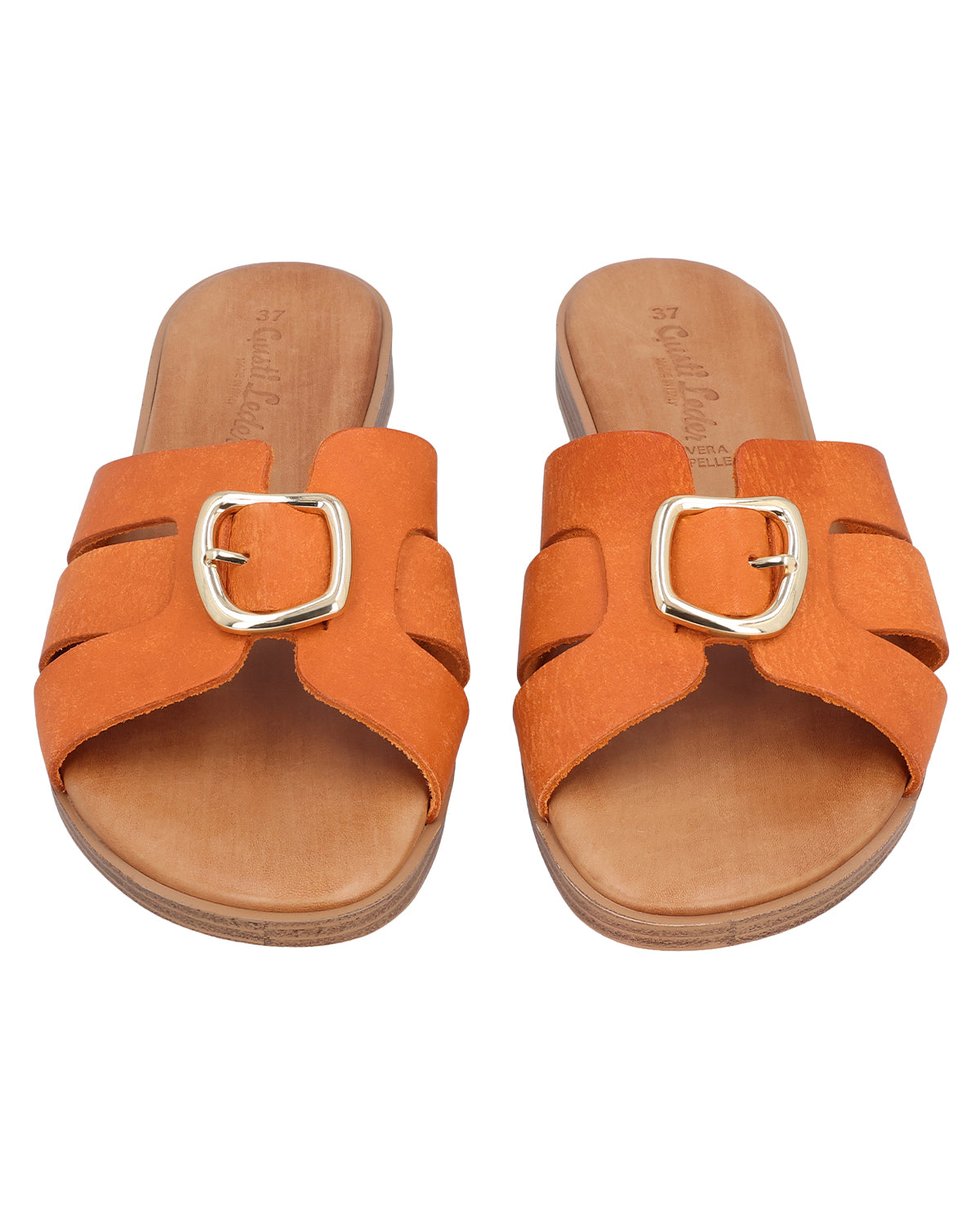 gusti-leder-tine-damen-sandalen-orange-aus-rindsleder-made-in-italy image 8
