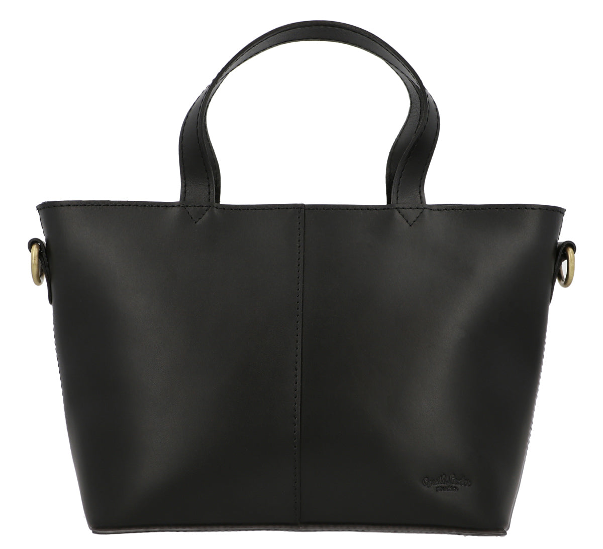 gusti-leder-madeline-outlet-handtasche-aus-leder-schwarz image 7