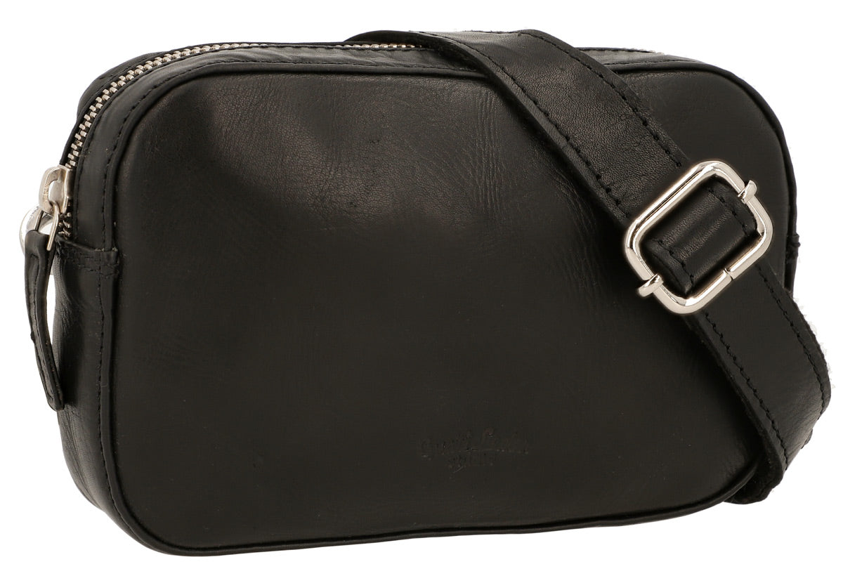 gusti-leder-rhea-schultertasche-aus-echtleder-in-schwarz image 1