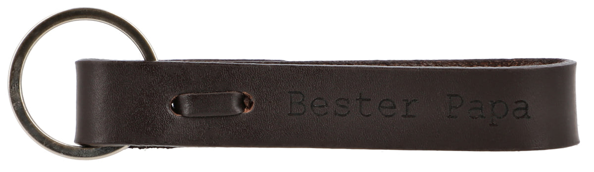 gusti-leder-jameson-schl-sselanh-nger-leder-mit-gravur-bester-papa image 2
