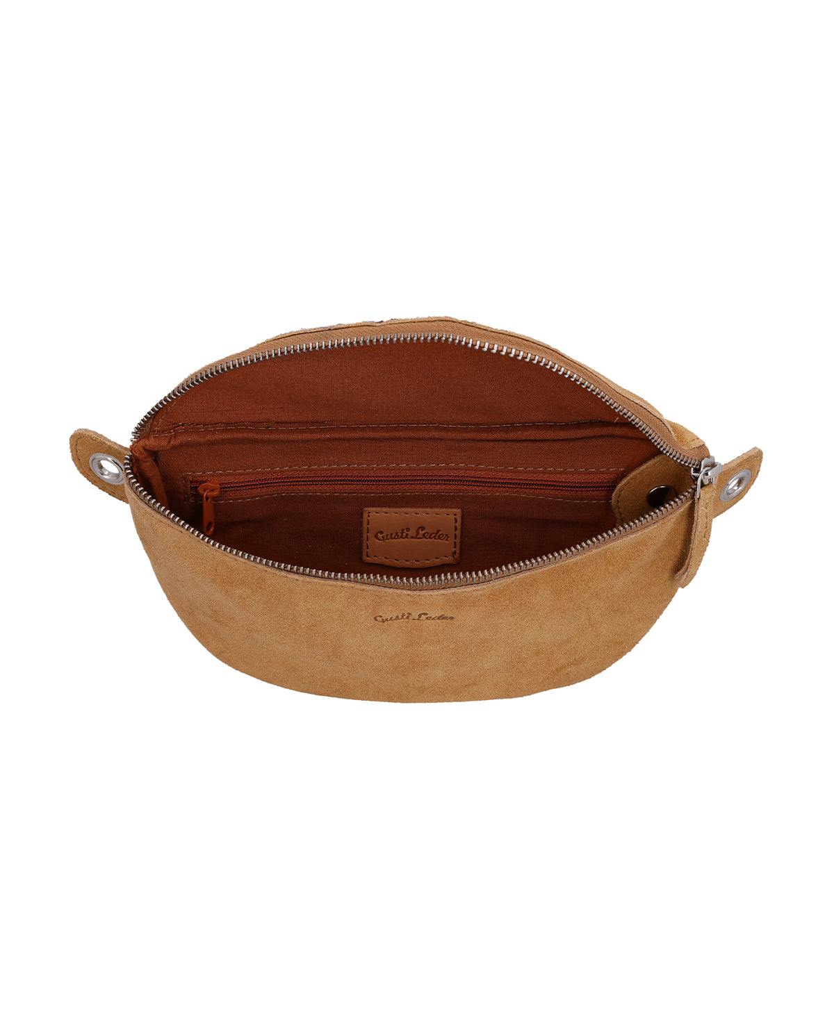 gusti-leder-rosamonde-bauchtasche-damen-hellbraun-crossbody image 5