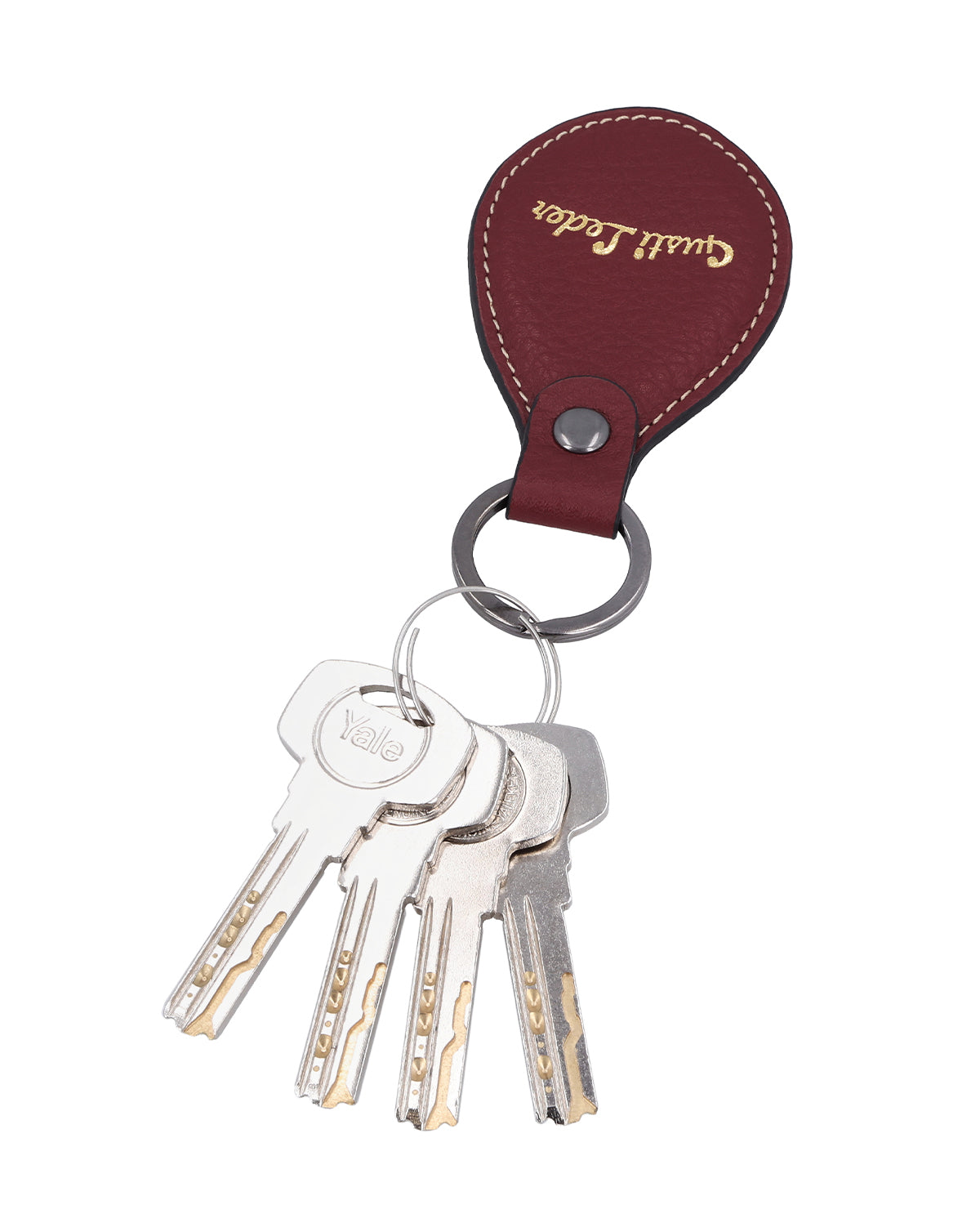 gusti-leder-lian-schl-sselanh-nger-aus-leder-oval-personalisierbar image 3