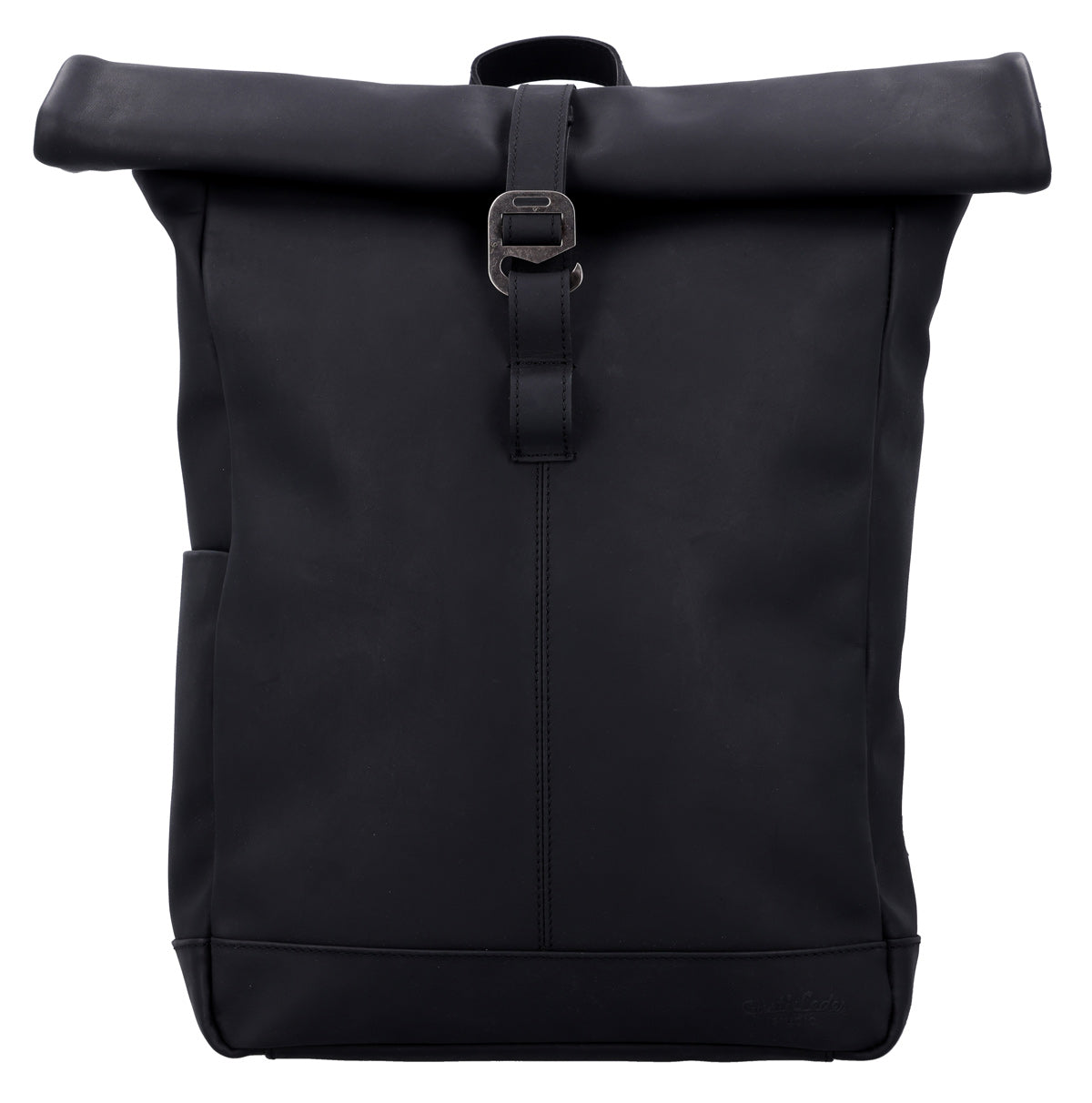 gusti-leder-bendik-rolltop-rucksack-aus-leder-schwarz-daypack-f-r-uni-schule-und image 5