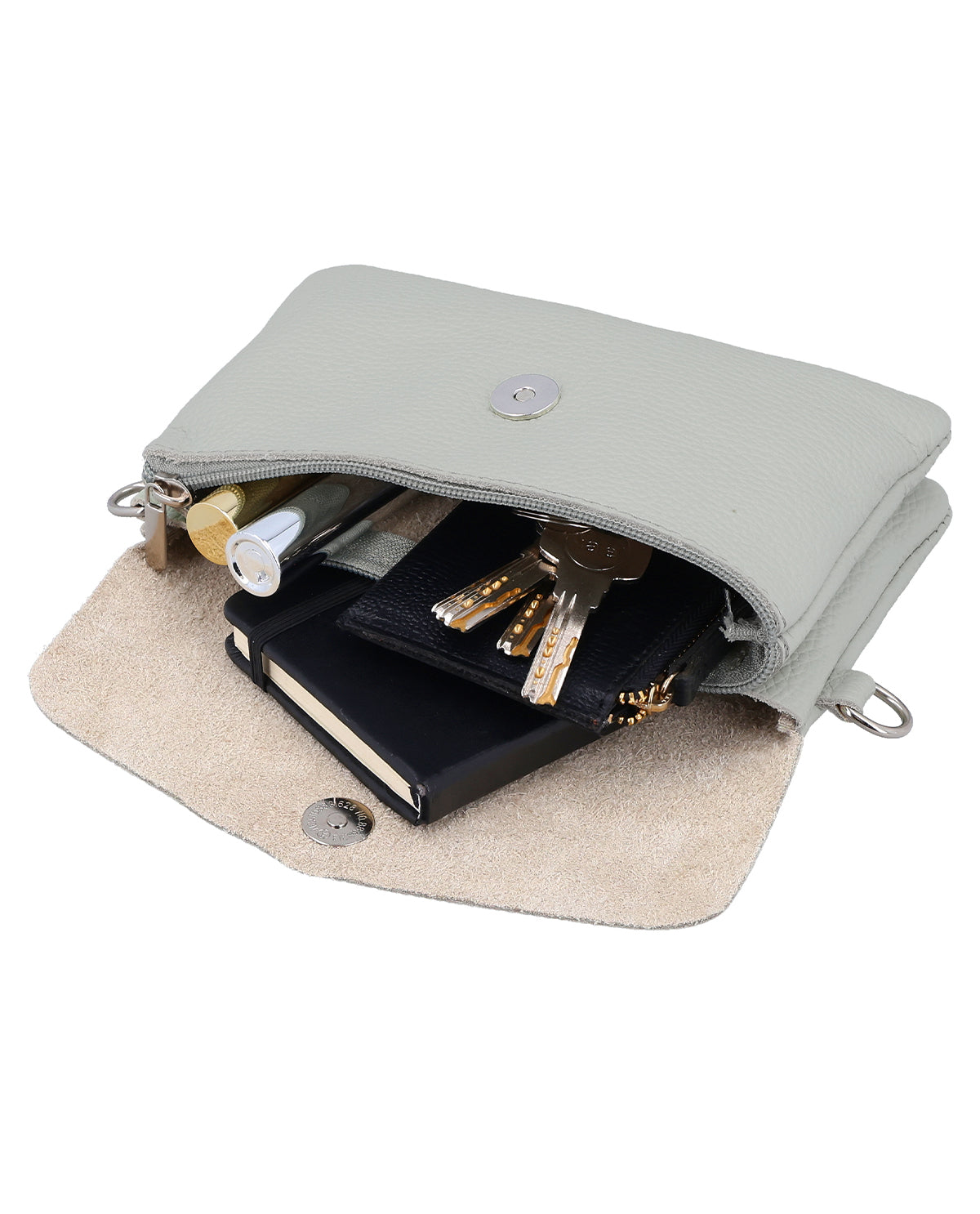 gusti-leder-marama-handtasche-leder-mit-rei-verschlussfach image 3