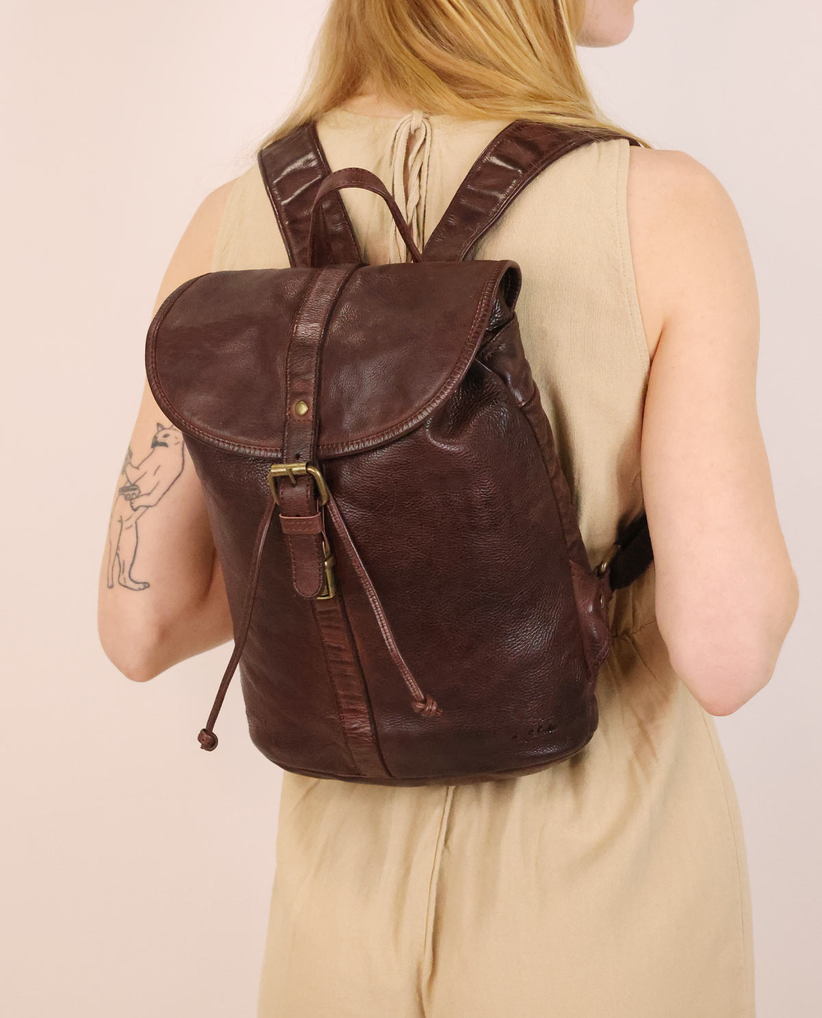 gusti-leder-bennett-cityrucksack-waschleder-kompakt image 1
