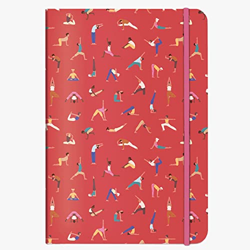 cedon-yogi-notizbuch-a5-rot-192-seiten-dot-grid image 1