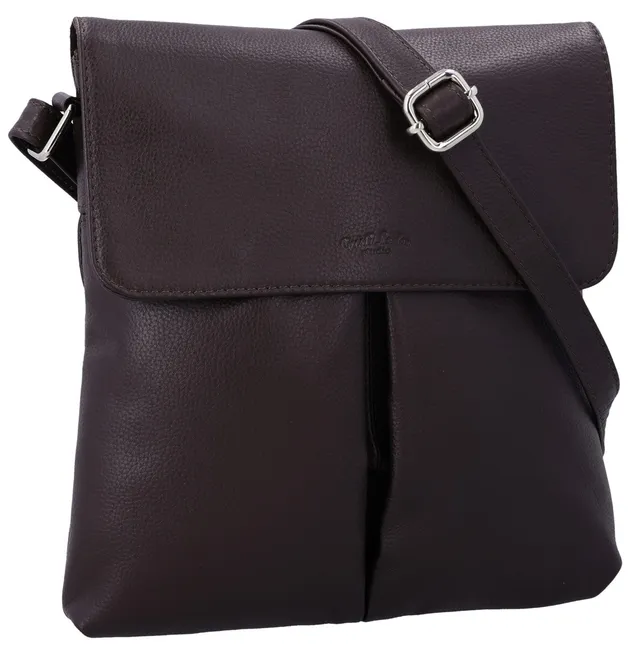 gusti-leder-veha-umh-ngetasche-braun-mit-vordertaschen image 1