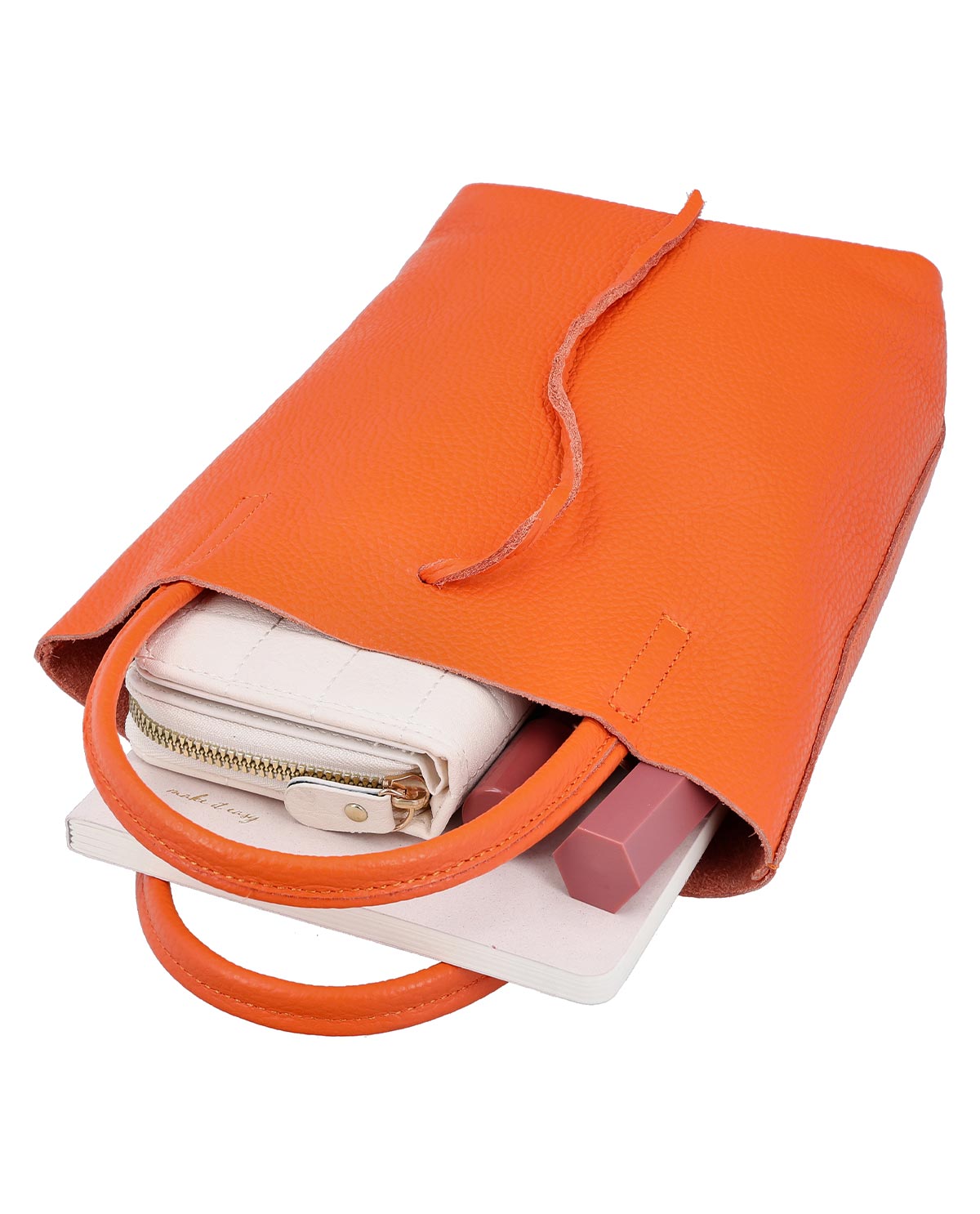 gusti-leder-damira-bucket-handtasche-leder-minimalistisch image 3