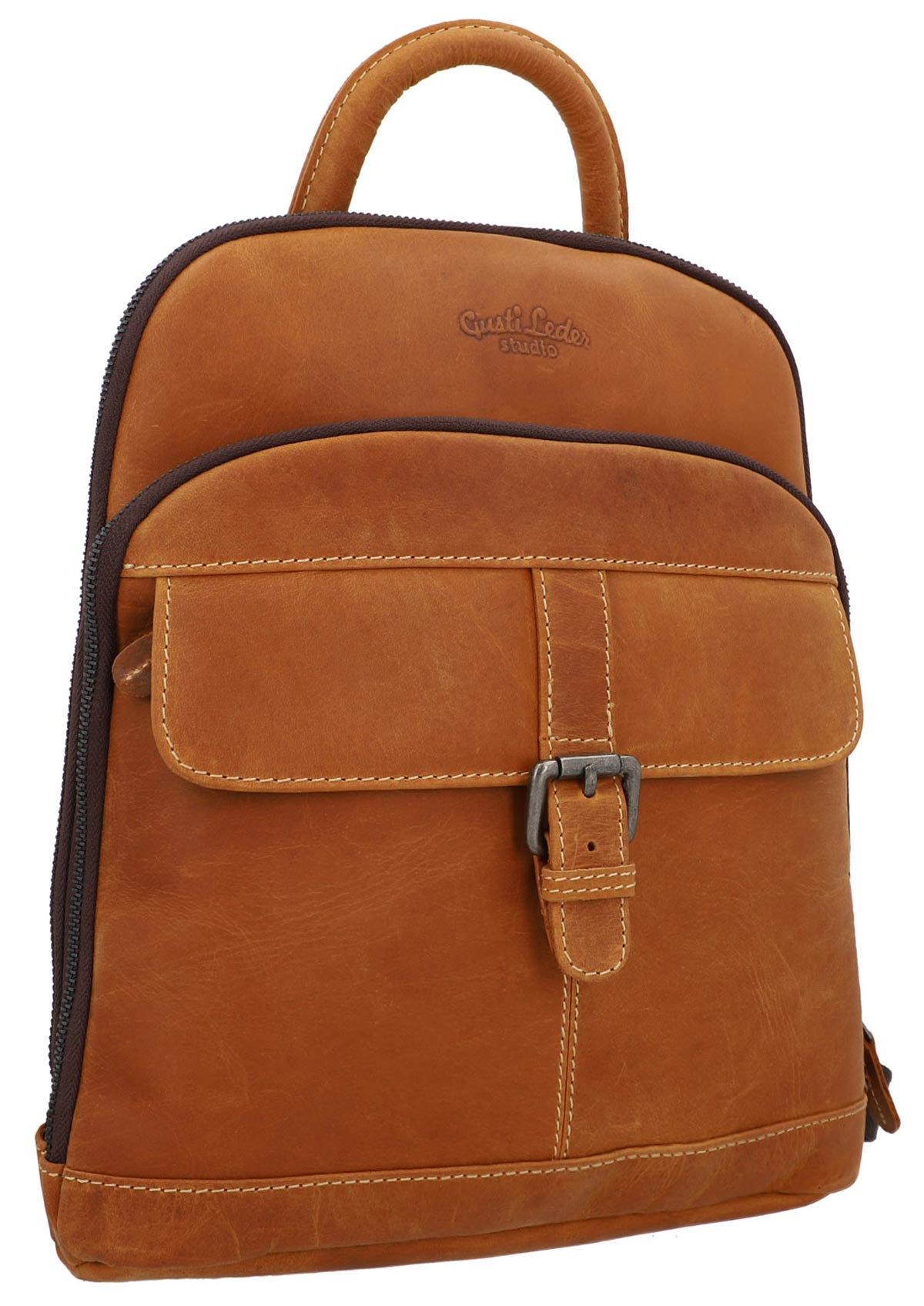 gusti-leder-alena-rucksack-city-rucksack-aus-b-ffelleder-outlet image 2