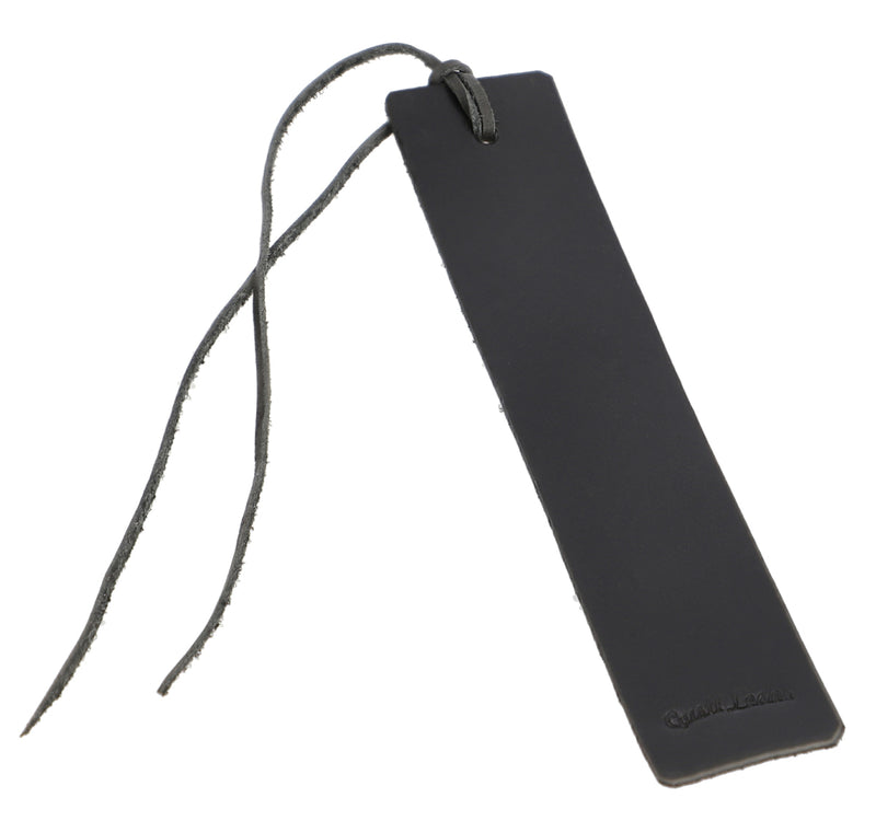 gusti-leder-cort-lesezeichen-aus-b-ffelleder-schwarz image 2