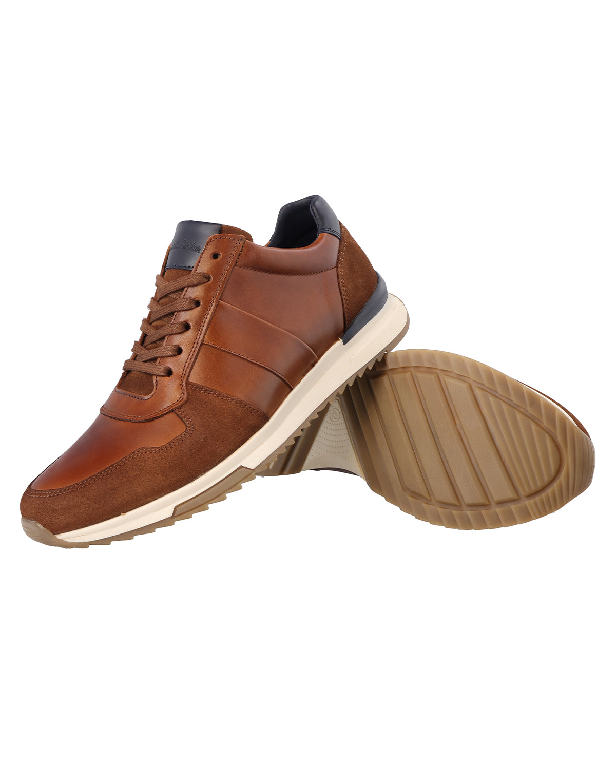 gusti-leder-ennio-lederschuhe-glattleder-wildleder-mit-doppelnaht image 5